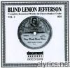 Blind Lemon Jefferson - Blind Lemon Jefferson Vol. 3 1928