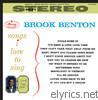 Brook Benton - Songs I Love to Sing