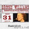 FestivaLink presents Brooks Williams at Kerrville Folk Festival, TX 5/31/10