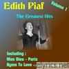 Edith Piaf - The Greatest Hits, Volume 1