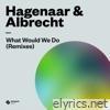 Hagenaar & Albrecht - What Would We Do (Remixes) - EP