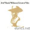 Hank Williams - 24 Greatest Hits