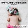 Baby Ann's Christening
