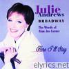 Julie Andrews - Here I'll Stay - The Words Of Jay Lerner