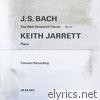 J.S. Bach: The Well-Tempered Clavier, Book I (Live in Troy, NY / 1987)