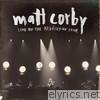 Matt Corby - Live On the Resolution Tour - EP