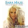 Sara Haze - Things Better Left Unsaid - EP