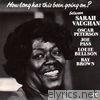 Sarah Vaughan - How Long Has This Been Going On? (With Bonus Sampler)