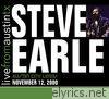 Steve Earle - Live from Austin, Tx '00