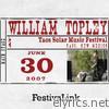FestivaLink presents William Topley at Taos Solar Music Festival 6/30/07