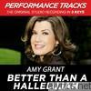 Better Than a Hallelujah (Performance Tracks) - EP