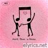More Than U Know - Single