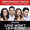 Love Won't Leave You (Performance Tracks) - EP