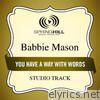You Have a Way With Words (Studio Track) - EP