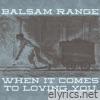When it Comes to Loving You - Single