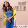 You Know What It's Like (Rerecorded) - Single