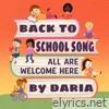 Back To School Song - All Are Welcome Here - Single