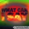 What Can I Say - Single