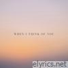 when i think of you - Single