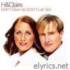 H & Claire - Don't Give Up (Don't Let Go) - EP