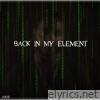 Back in My Element - Single