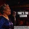That's The Lesson - Single