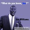 What Do You Know Joe? (with The Basie Orchestra)