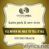 I'll Never Be Able to Tell It All (Perfromance Track) - EP
