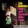Lale Andersen singt plattdeutsche Lieder