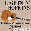 Houston & Shreveport Sessions '63 To '69