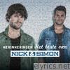 Nick & Simon - Herinneringen Het Beste Van Nick & Simon