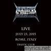 Live July 23, 2015 Rome, Italy Traffic Club