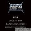 Live July 24, 2015 Barcelona, Spain - Barcelona Rock Festival