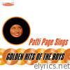 Patti Page Sings Golden Hits of the Boys