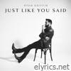 Just Like You Said - Single