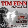 Tim Finn & the Escapade Band LIVE at the Venue, St Kilda, 1983
