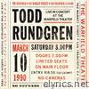 Live at the Warfield Theater San Francisco: March 10th 1990 - Live