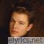 Matt Damon My Funny Valentine lyrics