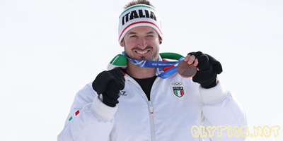 italian singer dominik paris grabs olympic bronze, then turns up the metal