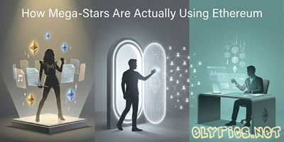 how 3 mega-stars are actually using ethereum (and not just for hype)