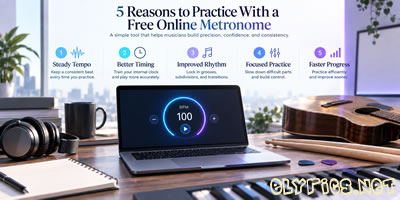 5 reasons to practice with a free online metronome