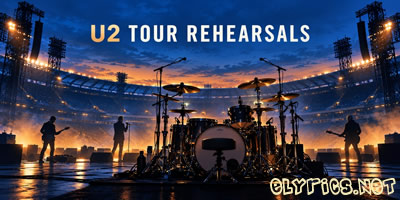 u2 rehearse for stadium tour as larry mullen jr. returns