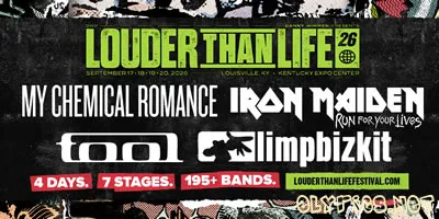 epic rock festival kentucky: louder than life 2026 lineup rocks louisville